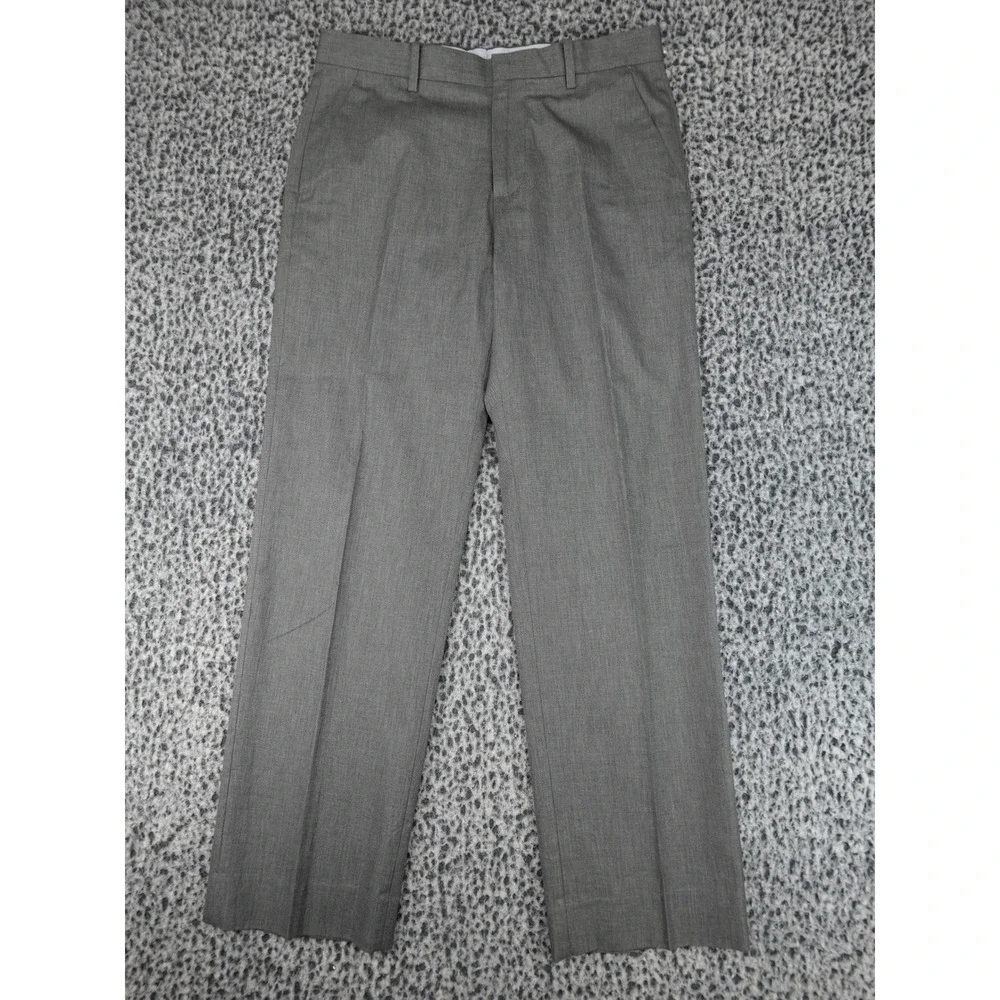 Banana Republic Dress Pants Mens 30/30 Grey Excellent Modern Fit Cotton Chinos
